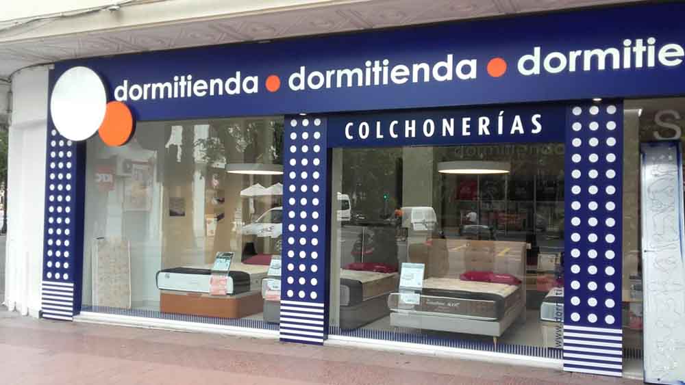 Tu tienda de colchones en Valencia - Marques del turia fachada