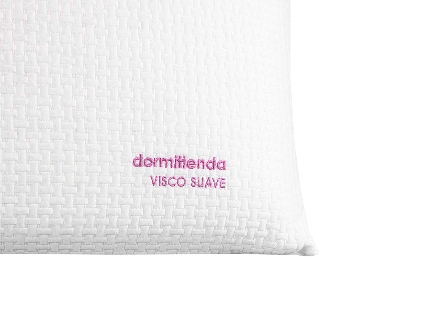 Dormio - Almohada viscoelástica con perfecta adaptabilidad al cuello,  Tejido Aloe Vera, Termorregulable, Blanco, 135 cm