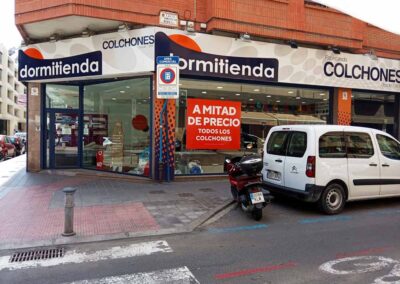 Tienda de colchones en Alicante – Calle Churruca